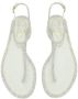 René Caovilla Pre-owned Leather sandals White Dames - Thumbnail 4