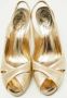 René Caovilla Pre-owned Leather sandals Yellow Dames - Thumbnail 3