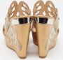 René Caovilla Pre-owned Leather sandals Yellow Dames - Thumbnail 5