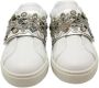 René Caovilla Pre-owned Leather sneakers White Dames - Thumbnail 4