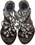 René Caovilla Pre-owned Satin sandals Black Dames - Thumbnail 2