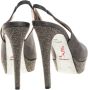 René Caovilla Pre-owned Satin sandals Gray Dames - Thumbnail 4