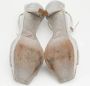 René Caovilla Pre-owned Satin sandals Gray Dames - Thumbnail 6