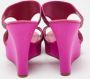 René Caovilla Pre-owned Satin sandals Pink Dames - Thumbnail 4