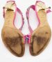 René Caovilla Pre-owned Satin sandals Pink Dames - Thumbnail 6