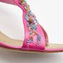 René Caovilla Pre-owned Satin sandals Pink Dames - Thumbnail 9