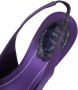 René Caovilla Pre-owned Satin sandals Purple Dames - Thumbnail 6