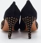 René Caovilla Pre-owned Suede heels Black Dames - Thumbnail 5
