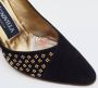 René Caovilla Pre-owned Suede heels Black Dames - Thumbnail 8