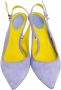 René Caovilla Pre-owned Suede heels Purple Dames - Thumbnail 2