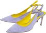 René Caovilla Pre-owned Suede heels Purple Dames - Thumbnail 3