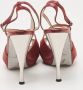 René Caovilla Pre-owned Suede sandals Red Dames - Thumbnail 5