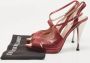 René Caovilla Pre-owned Suede sandals Red Dames - Thumbnail 9