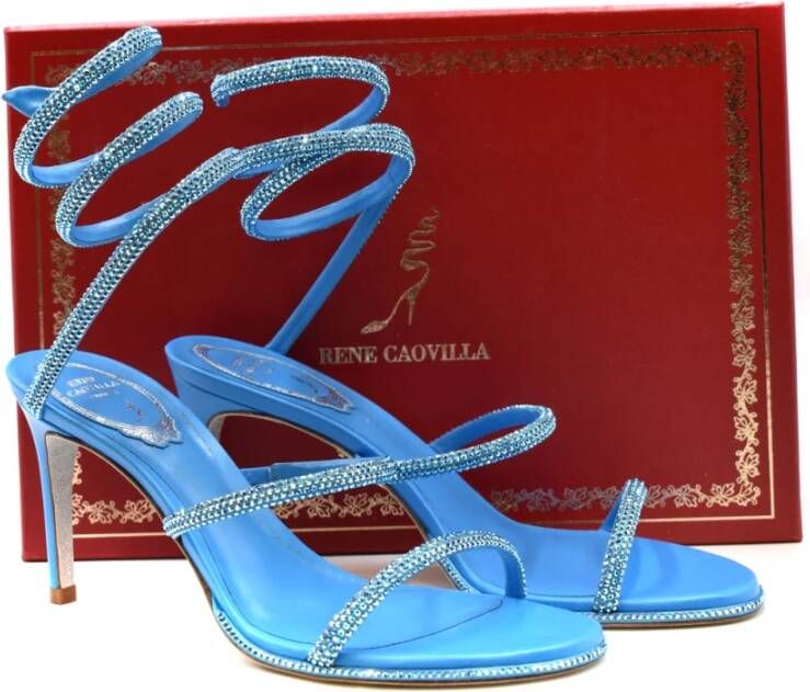 René Caovilla Sandals Blue Dames