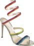 René Caovilla Zilveren Sandalen voor Vrouwen Multicolor Dames - Thumbnail 2
