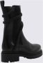 René Caovilla Zwarte Leren Wraparound Stijl Schoenen Black Dames - Thumbnail 5