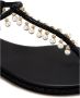 René Caovilla Zwarte Platte Sandalen met Gesp Sluiting - Thumbnail 2