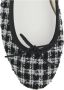 Repetto Tweed Ballerina Ballet Flats Noir - Thumbnail 2