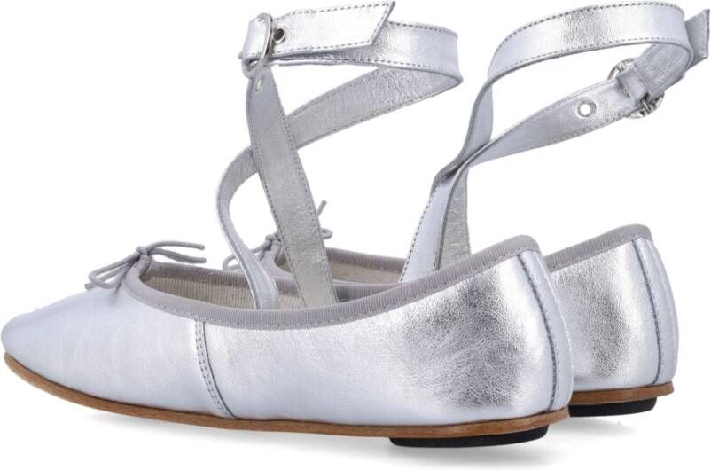 Repetto Zilveren Gesloten Balletschoenen
