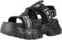 Replay Stijlvolle Platte Sandalen voor Vrouwen Black Dames - Thumbnail 3