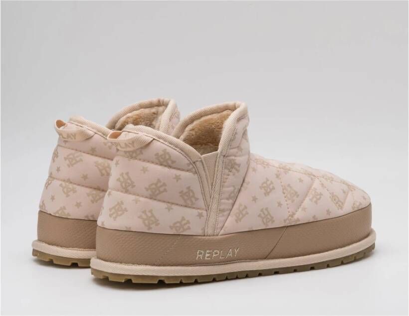 Replay Mid Style Thuis Beige Dames