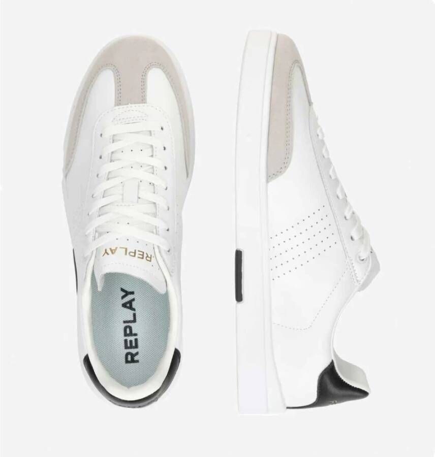 Replay Polly's M Scent Sneaker Wit Zwart