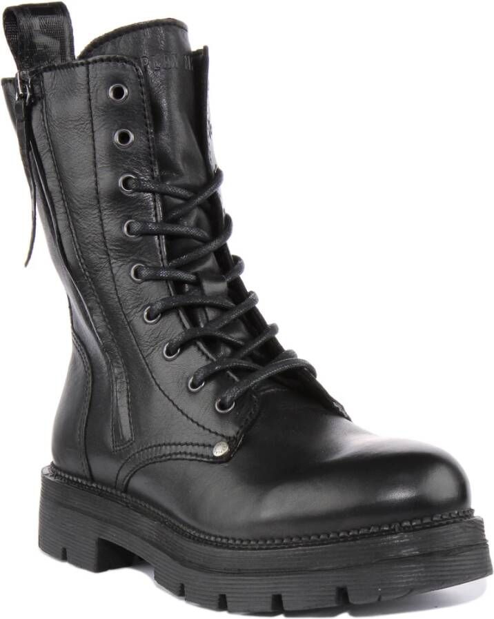 Replay Stijlvolle Bikerlaarzen Zwart Vrouwen Black Dames