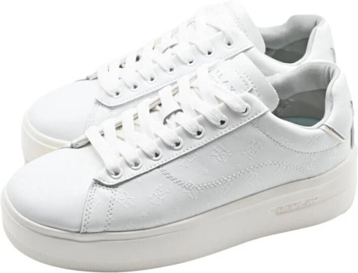 Replay Universiteit Witte Sneakers White Dames