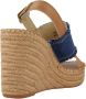 Replay Jess Band Sandalen Touwzool Licht blauw - Thumbnail 5