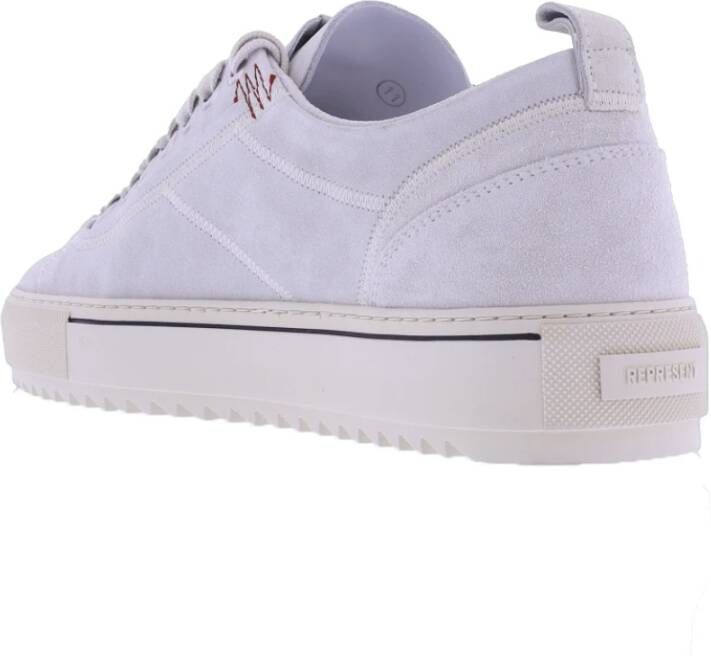 Represent Lage Sneakers White Heren