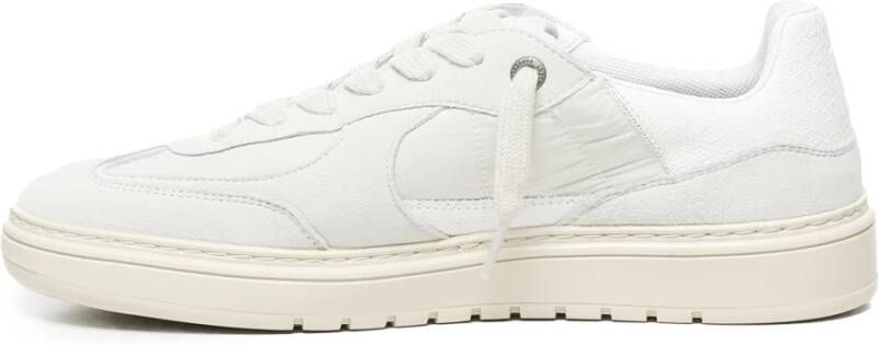 Represent Antiek Witte Sneakers met Zigzag Detail
