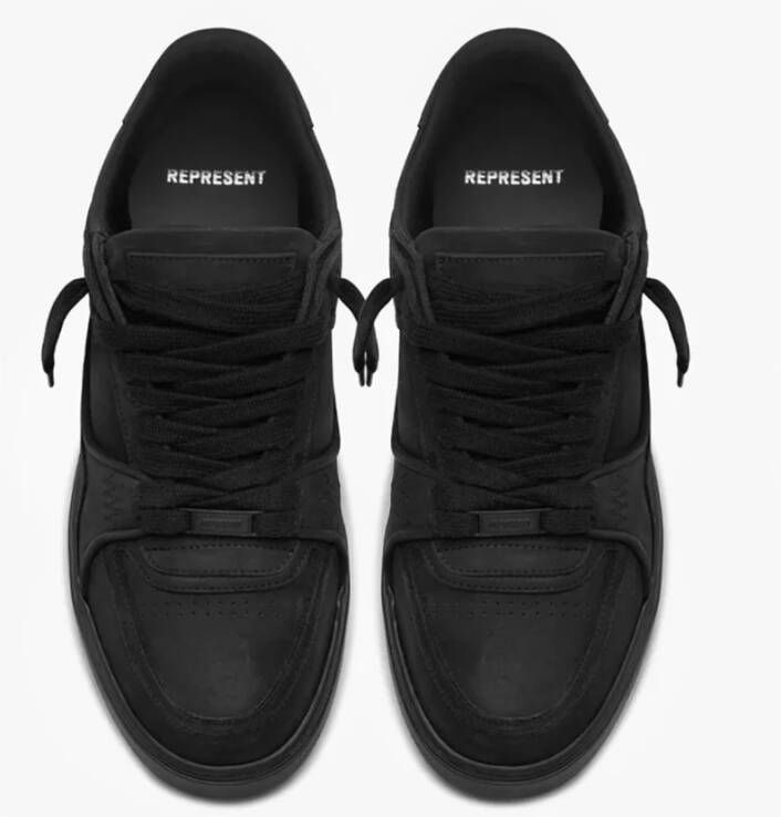 Represent Apex Sneakers Triple Black Heren