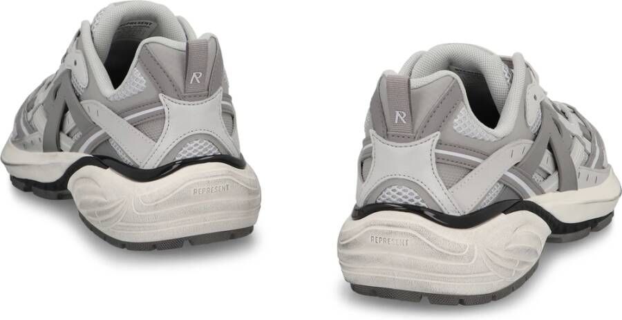 Represent Fabric Lage Sneakers met Mesh Inzetstukken