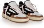 Represent Handgemaakte leren sneakers M12049-255 Brown Heren - Thumbnail 14