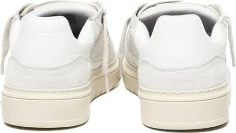 Represent Witte Veterschoenen met Reliëf Logo