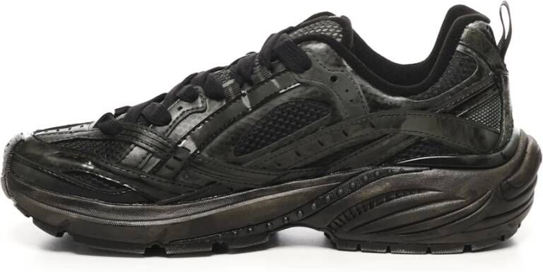 Represent Zwarte Veterschoenen met TPU-zool