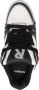 Represent Zwart Wit Leren Panel Sneakers - Thumbnail 2
