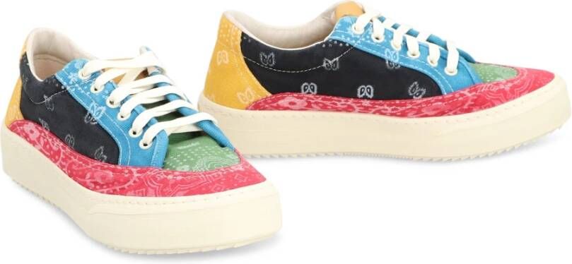 Rhude Bandana Patchwork Lage Sneakers Multicolor Heren