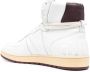Rhude Hoge Sneakers Wit Maroon Paneelontwerp White Heren - Thumbnail 2