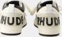 Rhude Lage Leren Sneakers Wit Zwart White Heren - Thumbnail 3