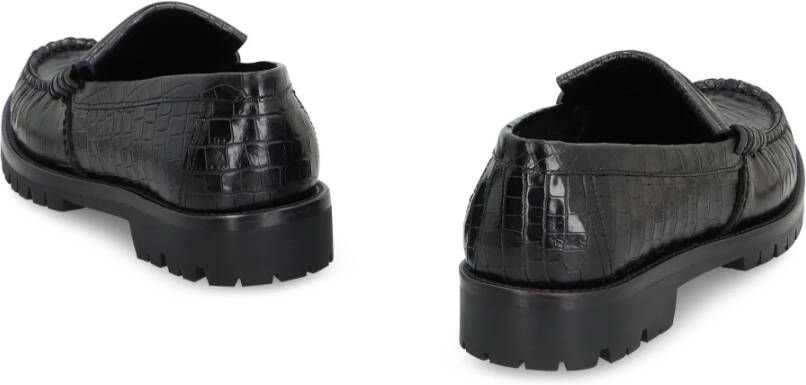 Rhude Leren Loafers met Vibram Zool