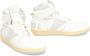 Rhude Vintage Leren High-Top Sneakers White Heren - Thumbnail 2