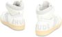 Rhude Vintage Leren High-Top Sneakers White Heren - Thumbnail 3