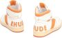 Rhude Vintage Leren High-Top Sneakers White Heren - Thumbnail 3