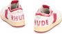 Rhude Vintage Leren Lage Sneakers Red Heren - Thumbnail 3