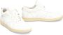 Rhude Vintage Leren Sneakers met Extra Veters White Heren - Thumbnail 2