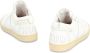 Rhude Vintage Leren Sneakers met Extra Veters White Heren - Thumbnail 3