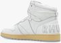 Rhude Witte lederen reheaks sneakers Wit Heren - Thumbnail 4