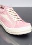 Rick Owens Bont & Suède Vintage Sneakers Pink Dames - Thumbnail 2