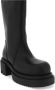 Rick Owens Hakken leren laarzen Black Heren - Thumbnail 4